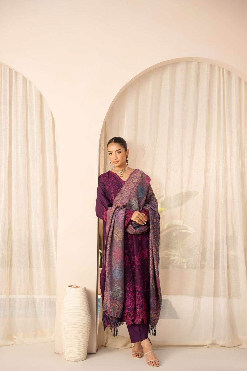 MWD-22 DHANAK 3PC STITCHED | UNSTITCHED