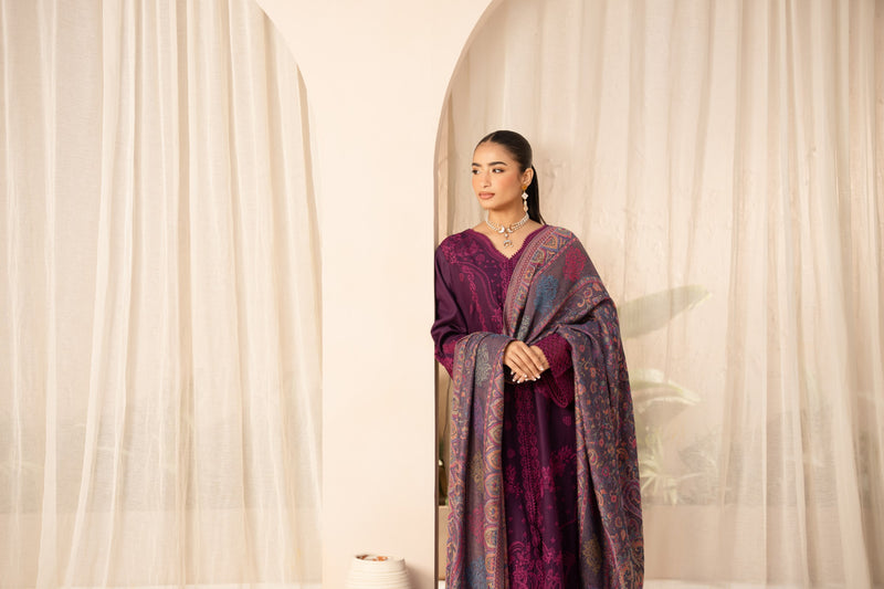 MWD-22 DHANAK 3PC STITCHED | UNSTITCHED