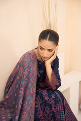 MWD-23 DHANAK 3PC STITCHED | UNSTITCHED