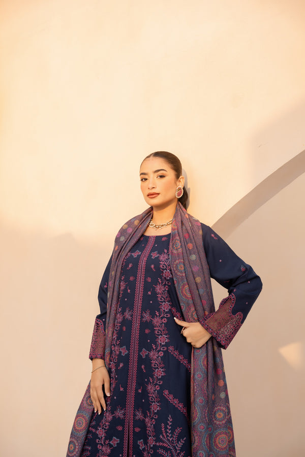 MWD-23 DHANAK 3PC STITCHED | UNSTITCHED