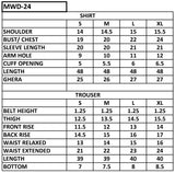 MWD-24 DHANAK 3PC STITCHED