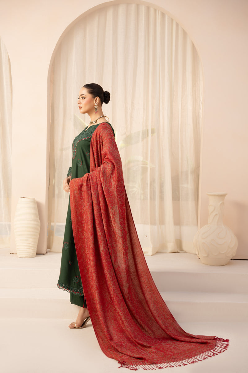 MWD-24 DHANAK 3PC STITCHED | UNSTITCHED