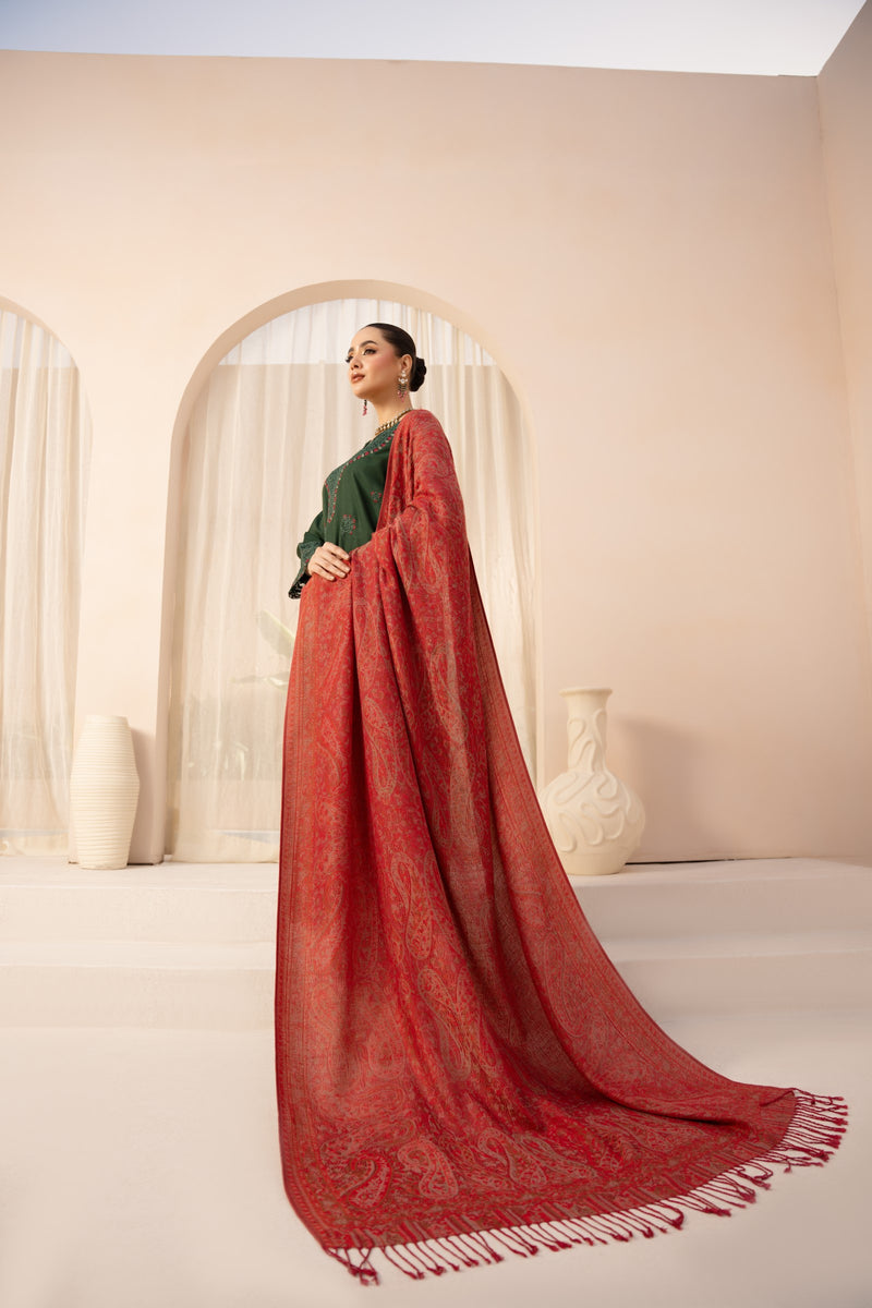 MWD-24 DHANAK 3PC STITCHED | UNSTITCHED