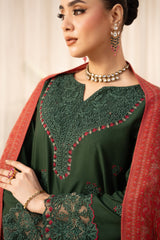 MWD-24 DHANAK 3PC STITCHED | UNSTITCHED