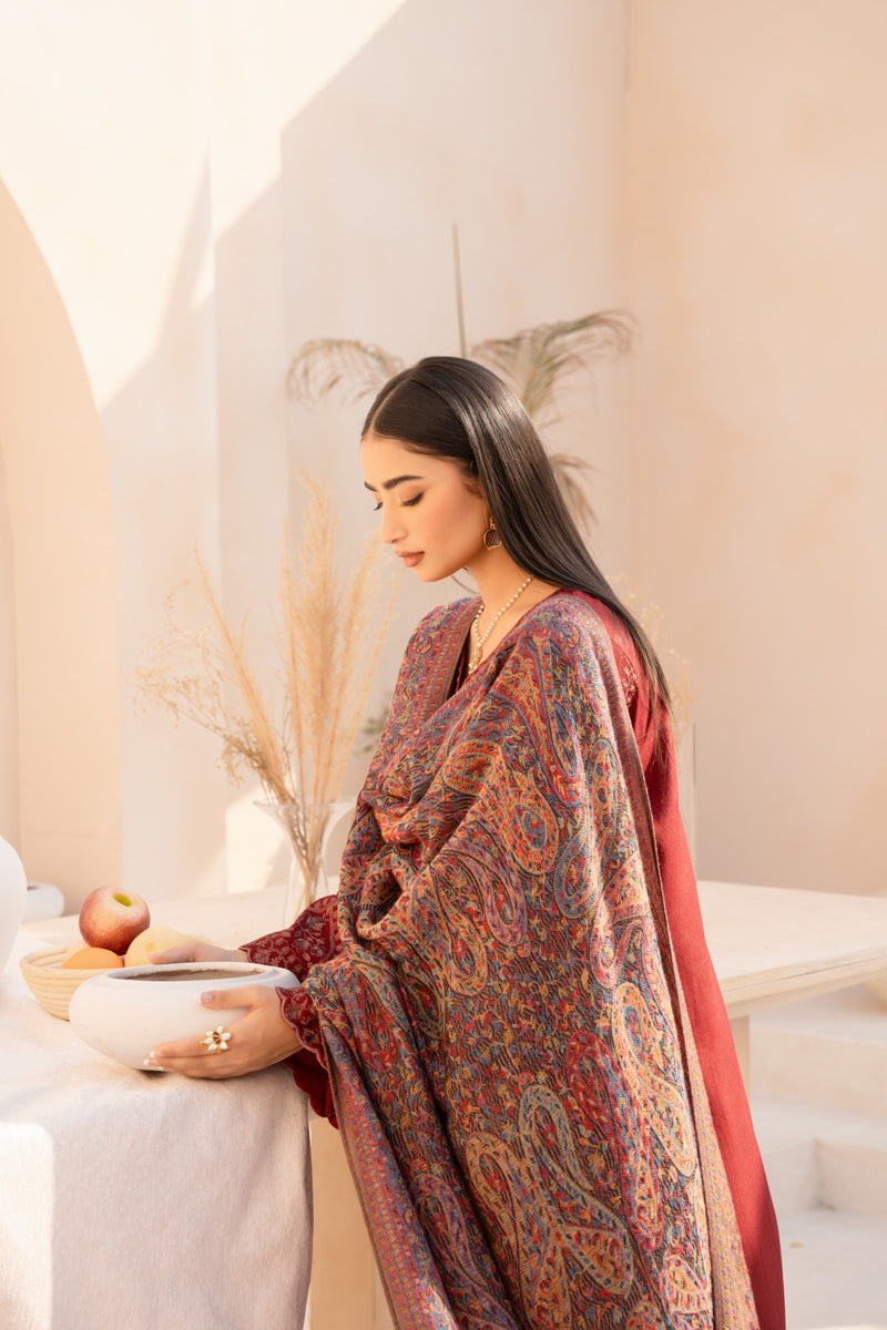 MWD-26 DHANAK 3PC STITCHED | UNSTITCHED