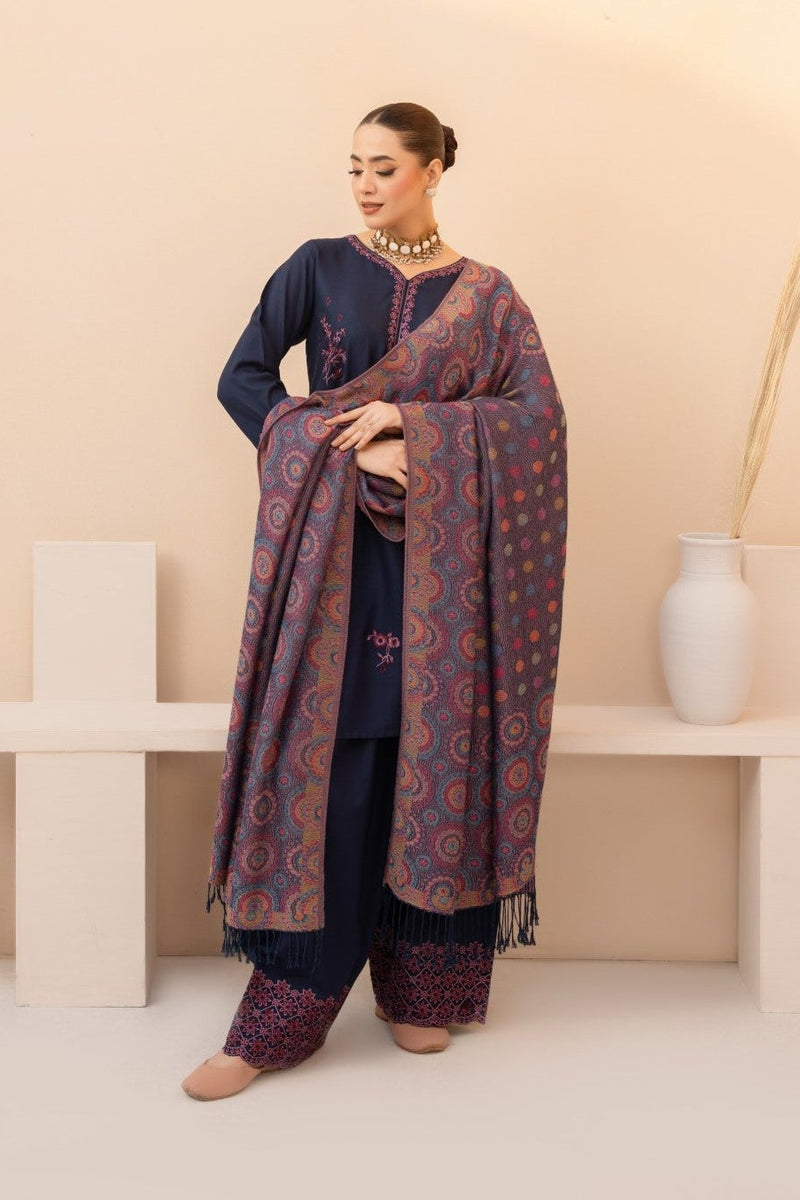 MWD-27 DHANAK 3PC STITCHED | UNSTITCHED