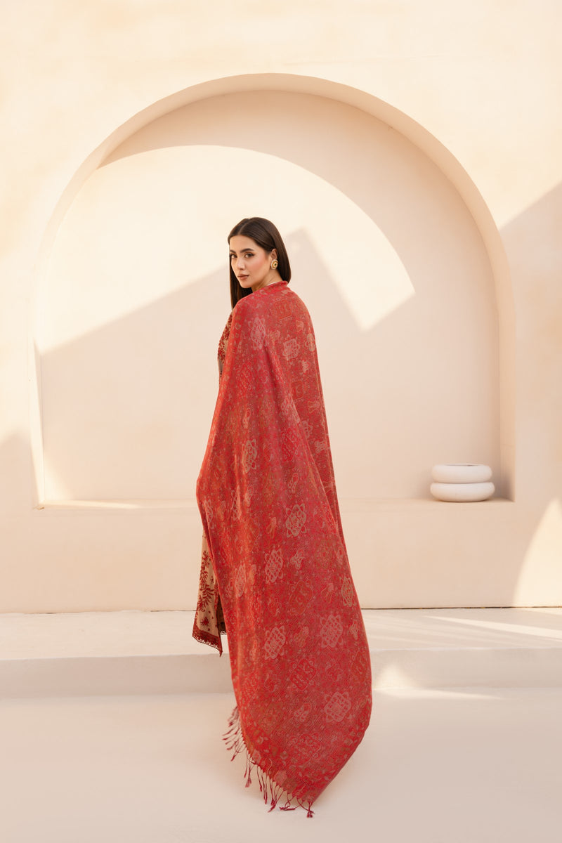 MWD-28 DHANAK 3PC STITCHED | UNSTITCHED