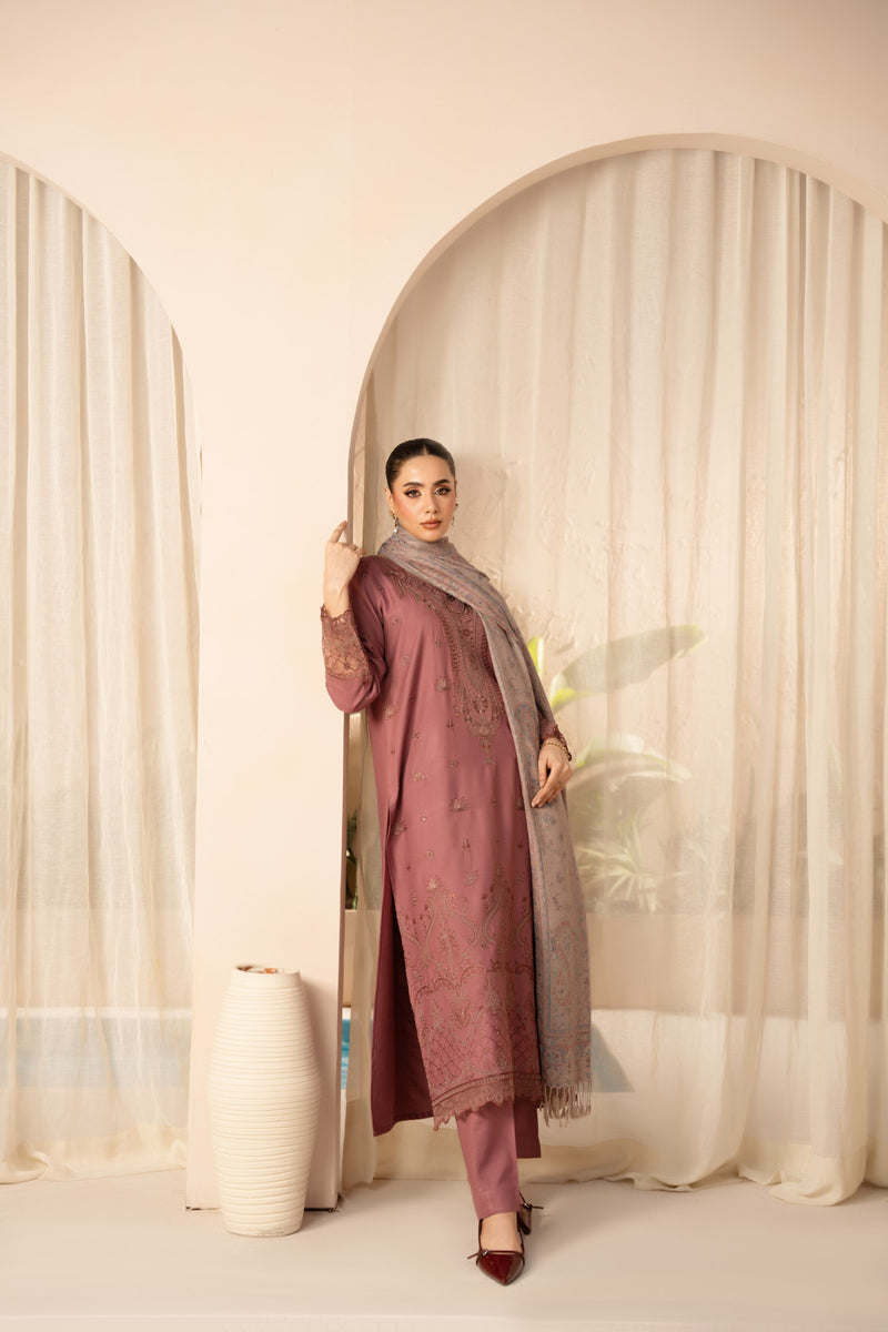 MWD-29 DHANAK 3PC STITCHED | UNSTITCHED