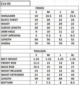 CLS-05 3PC STITCHED