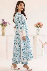 PLS-124 3PC SILK LAWN STITCHED