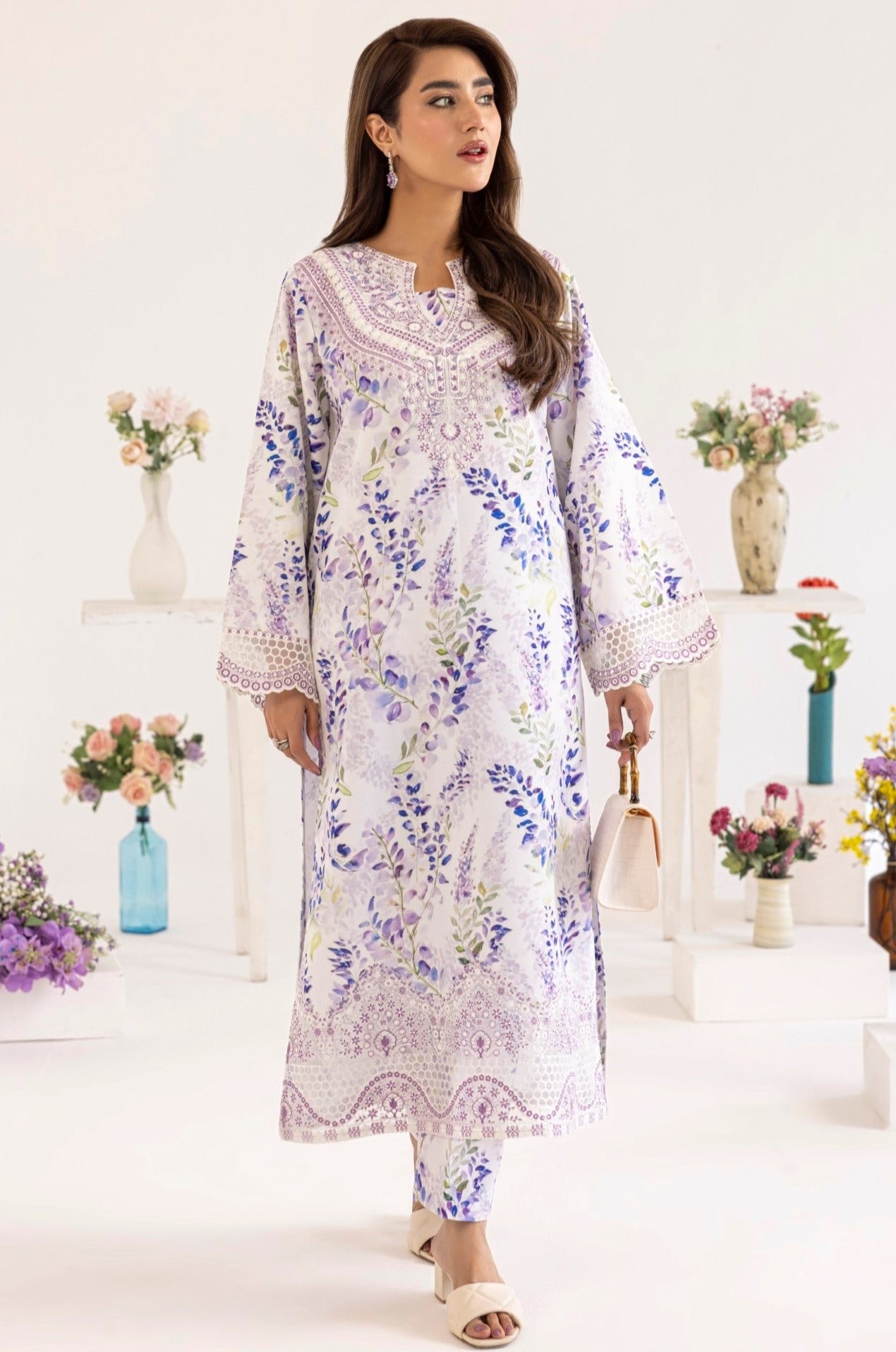 PLS-130 3PC SILK LAWN STITCHED I UNSTITCHED