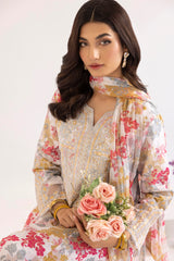 PLS-131 3PC SILK LAWN STITCHED I UNSTITCHED