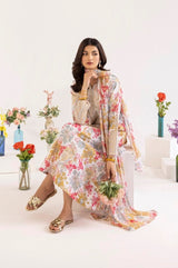 PLS-131 3PC SILK LAWN STITCHED I UNSTITCHED