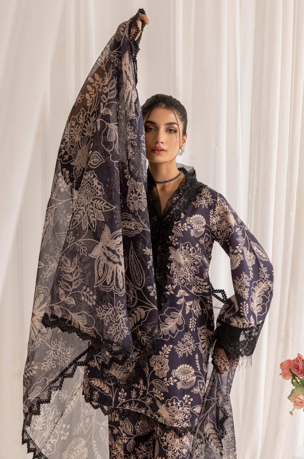PLS-133 3PC SILK LAWN STITCHED I UNSTITCHED