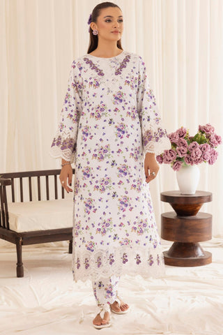 PLS-135 SILK LAWN 2PC STITCHED