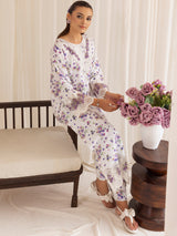 PLS-135 SILK LAWN 2PC STITCHED