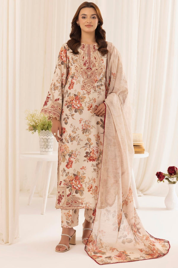 PLS-136 SILK LAWN STITCHED