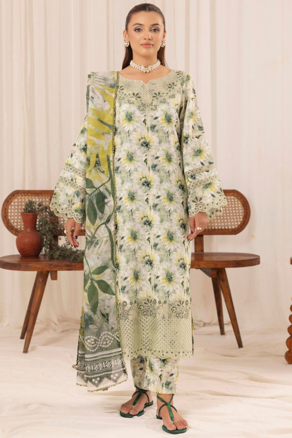 PLS-138 SILK LAWN STITCHED