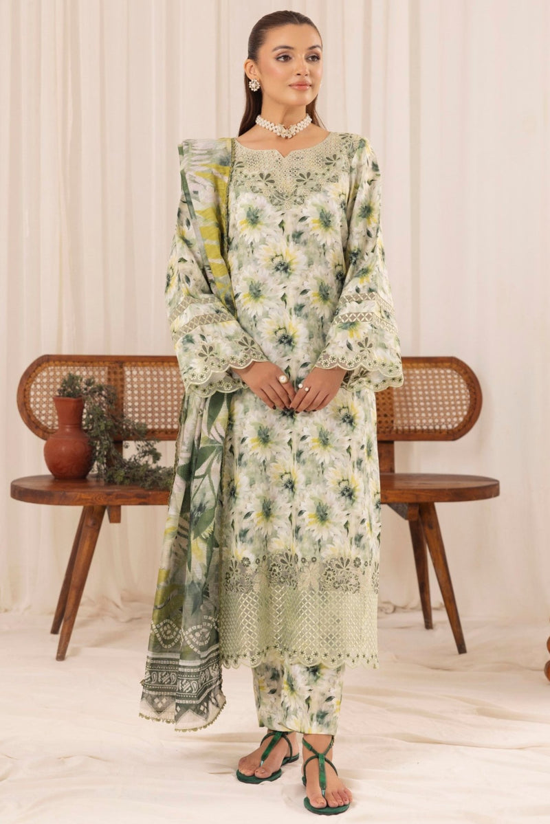 PLS-138 SILK LAWN STITCHED