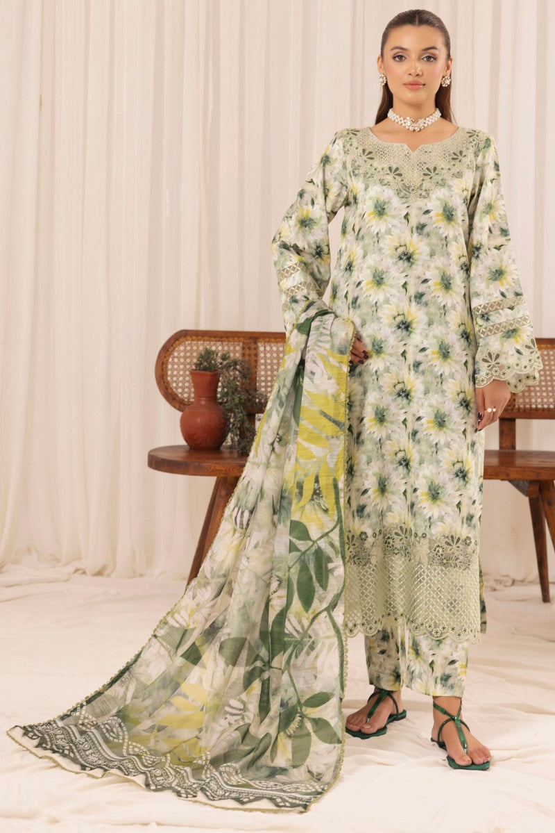 PLS-138 SILK LAWN STITCHED