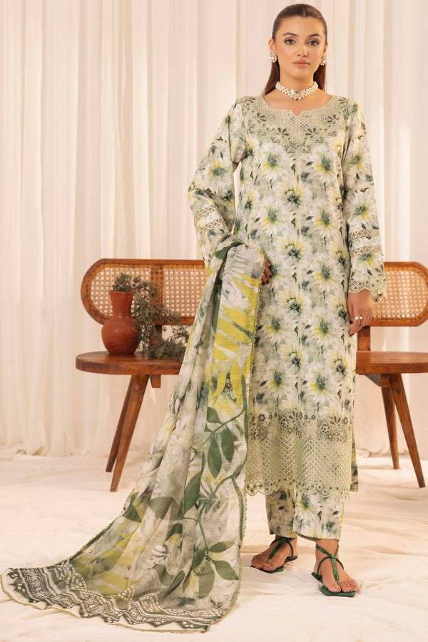 PLS-138 SILK LAWN STITCHED