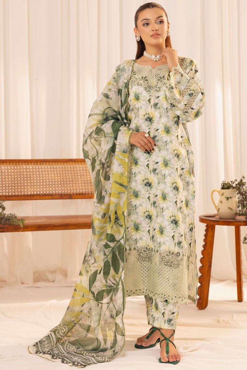 PLS-138 SILK LAWN STITCHED