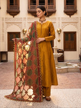 MGS-12 3Pcs Raw Silk STITCHED