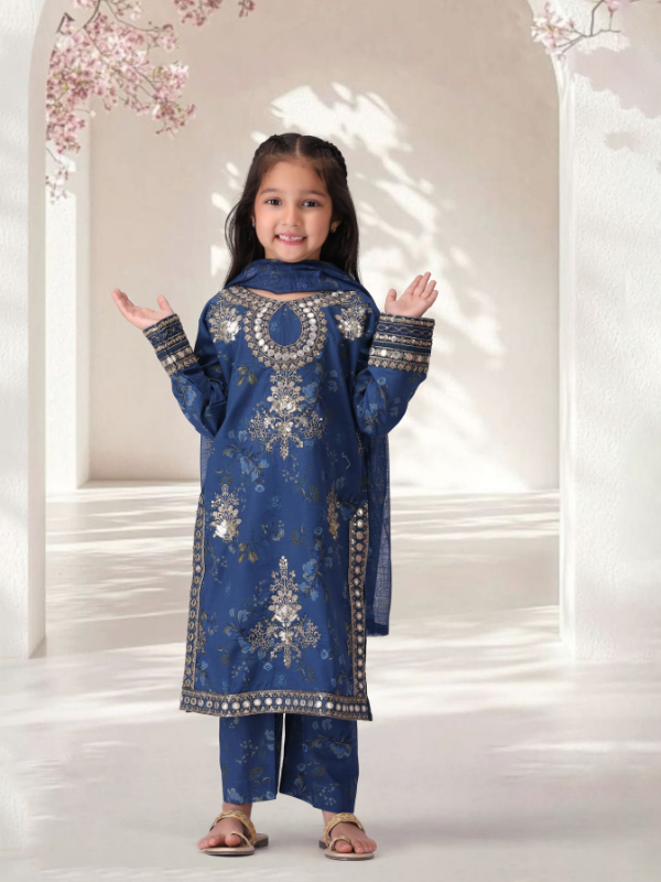 MKA-15 3PC GIRLS STITCHED