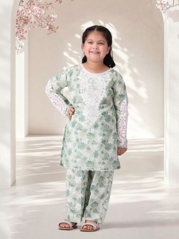 MKA-04 2PC GIRLS STITCHED