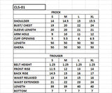 CLS-01 3PC STITCHED | UNSTITCHED