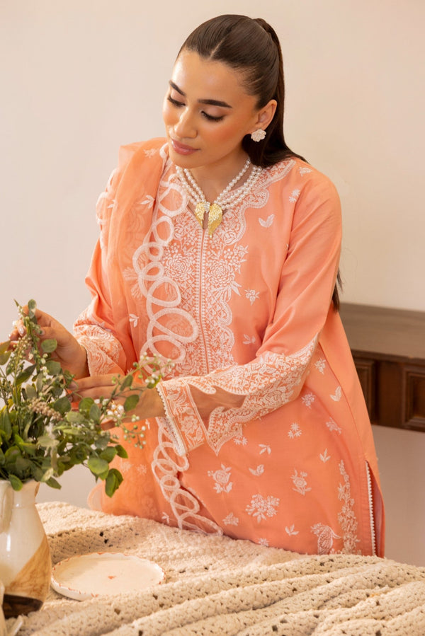 ZA-01 LAWN 3PC STITCHED