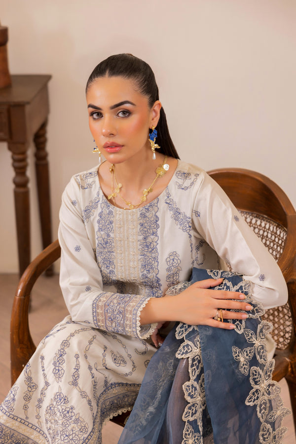 ZA-05 LAWN 3PC STITCHED