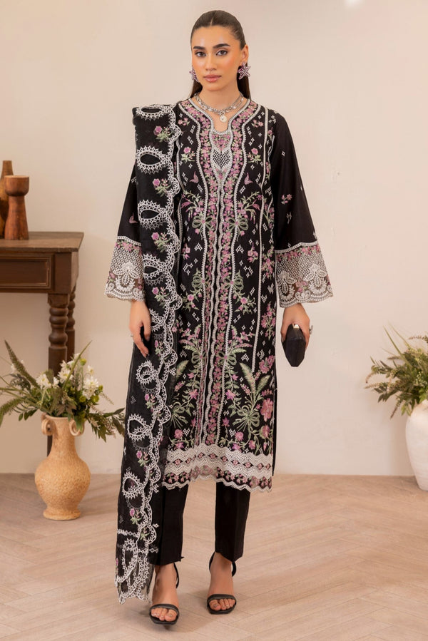 ZA-06 LAWN 3PC STITCHED