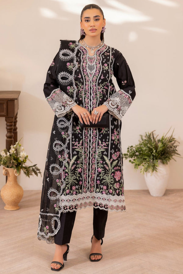 ZA-06 LAWN 3PC STITCHED