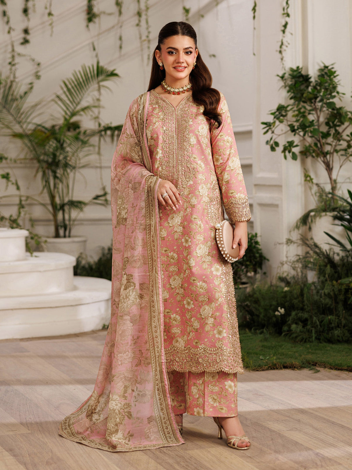 chinese dress ladies Amazon.com: Pakistan Dresses For Women main image 1