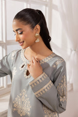ZE-03 LAWN EMBROIDERED 3PC STITCHED/UNSTITCHED