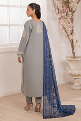 ZE-03 LAWN EMBROIDERED 3PC STITCHED/UNSTITCHED