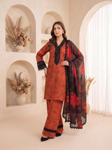 GLS-13 3PC Lawn STITCHED