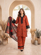 GLS-13 3PC Lawn STITCHED