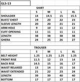 GLS-13 3PC Lawn STITCHED