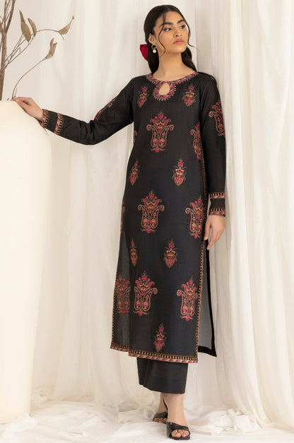 LEM-20 2PC EMBROIDERED LAWN STITCHED