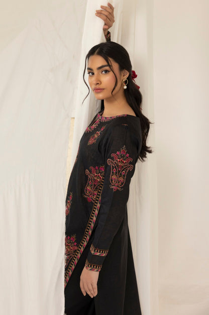 LEM-20 2PC EMBROIDERED LAWN STITCHED