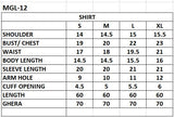 ELNAZ MGL-12 STITCHED 2PC