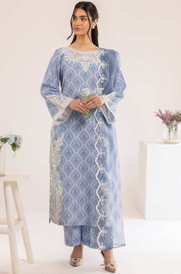 PLS-110 3PC UNSTITCHED I STITCHED