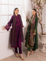 ZE-08 LAWN EMBROIDERED 3PC STITCHED/UNSTITCHED