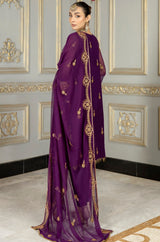 MEC-23 CHIFFON 3PCS UN STITCHED/STITCHED