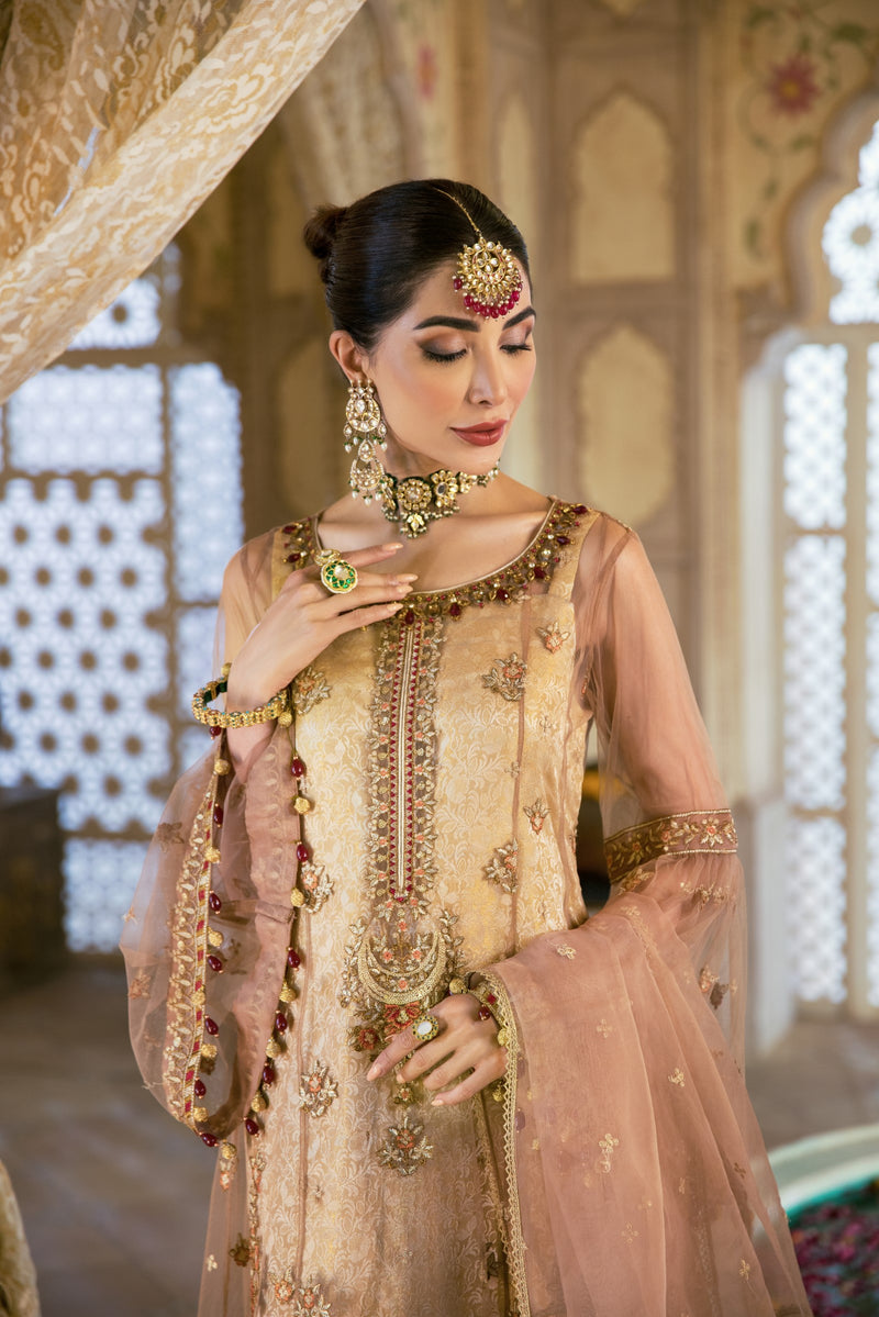 MGB-21-06 NET EMBROIDERED 3 PCS