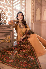 MGB-21-12 UNSTITCHED CHIFFON 3 PCS