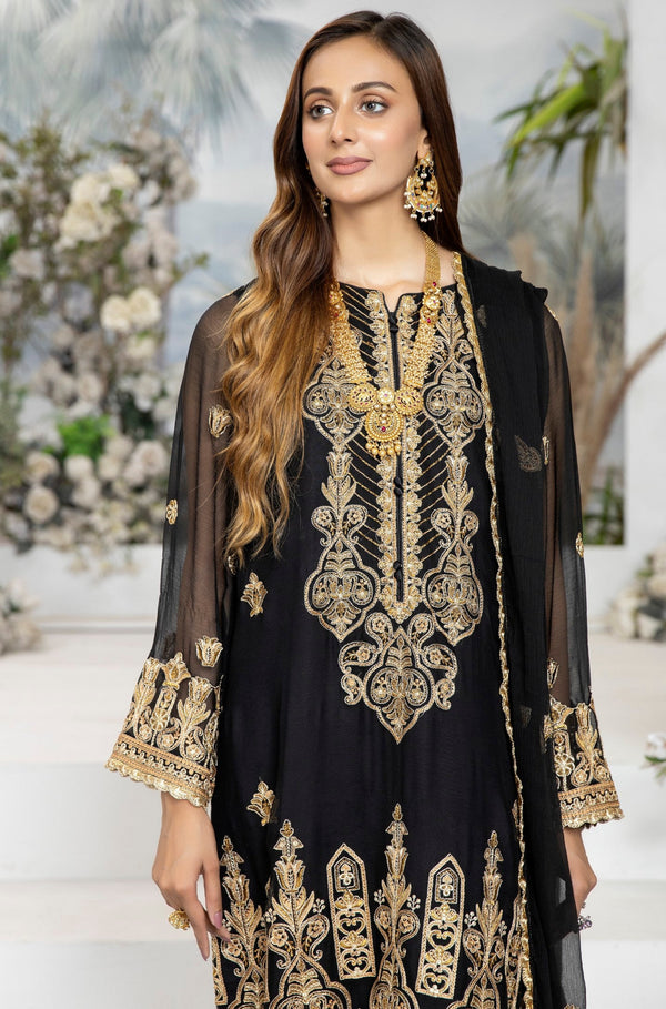 MGC-04 CHIFFON UNSTITCHED 3PC