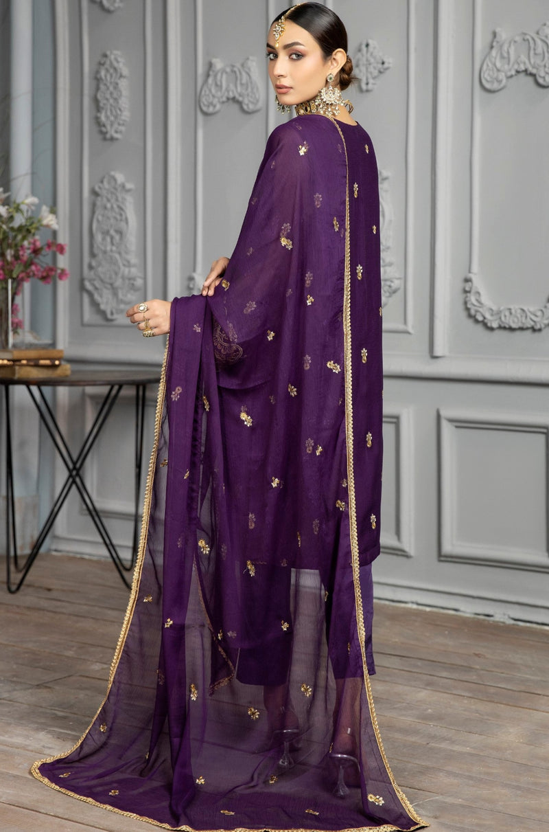 MGC-06 CHIFFON 3PCS UN STITCHED